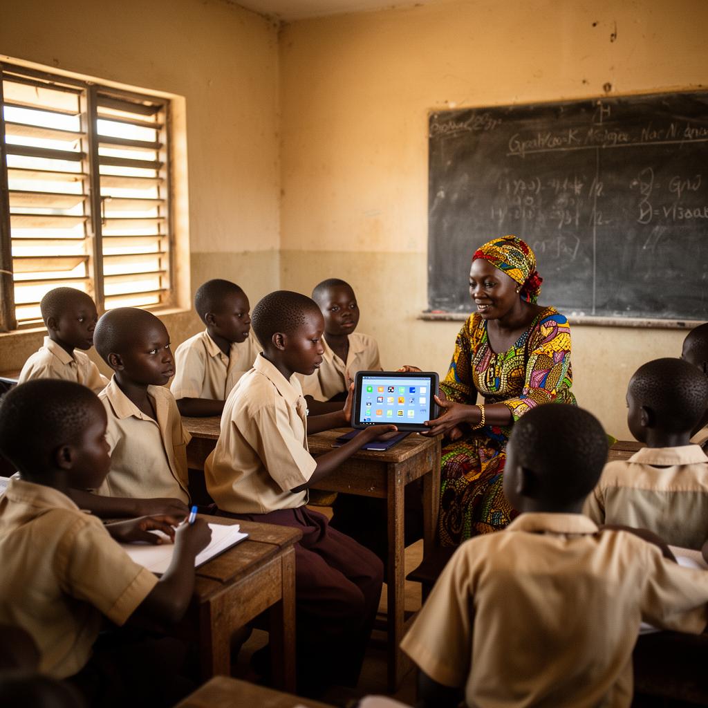 Classroom in West Africa