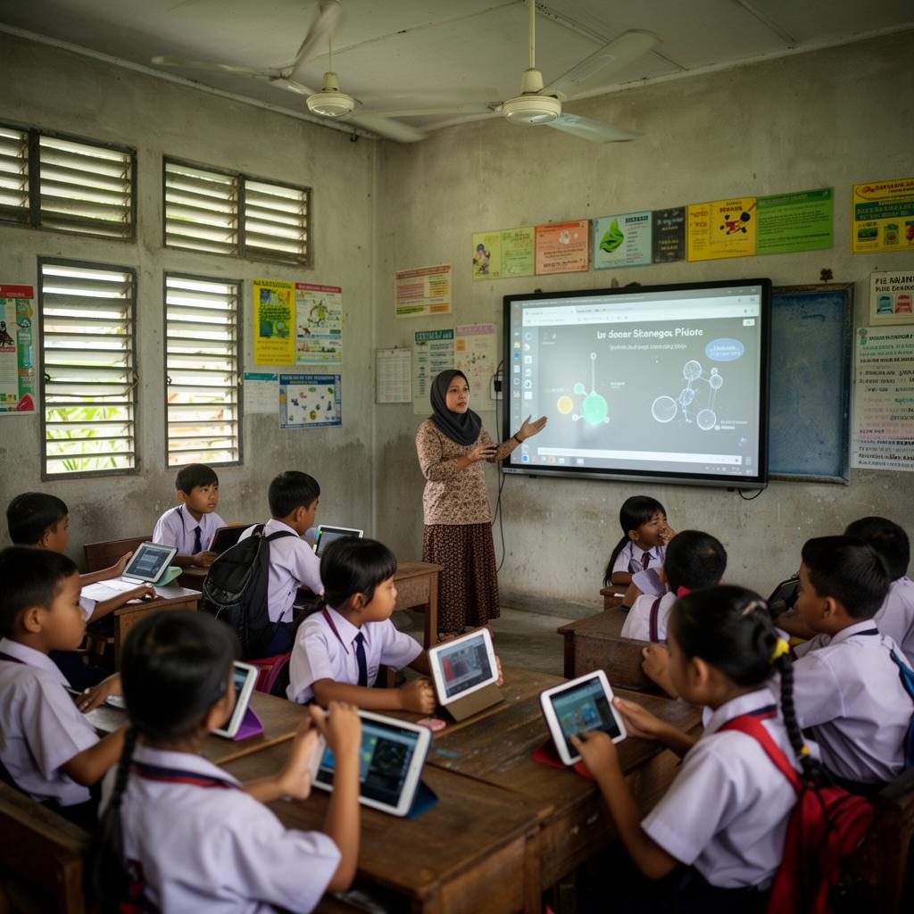 Classroom in South-East Asia